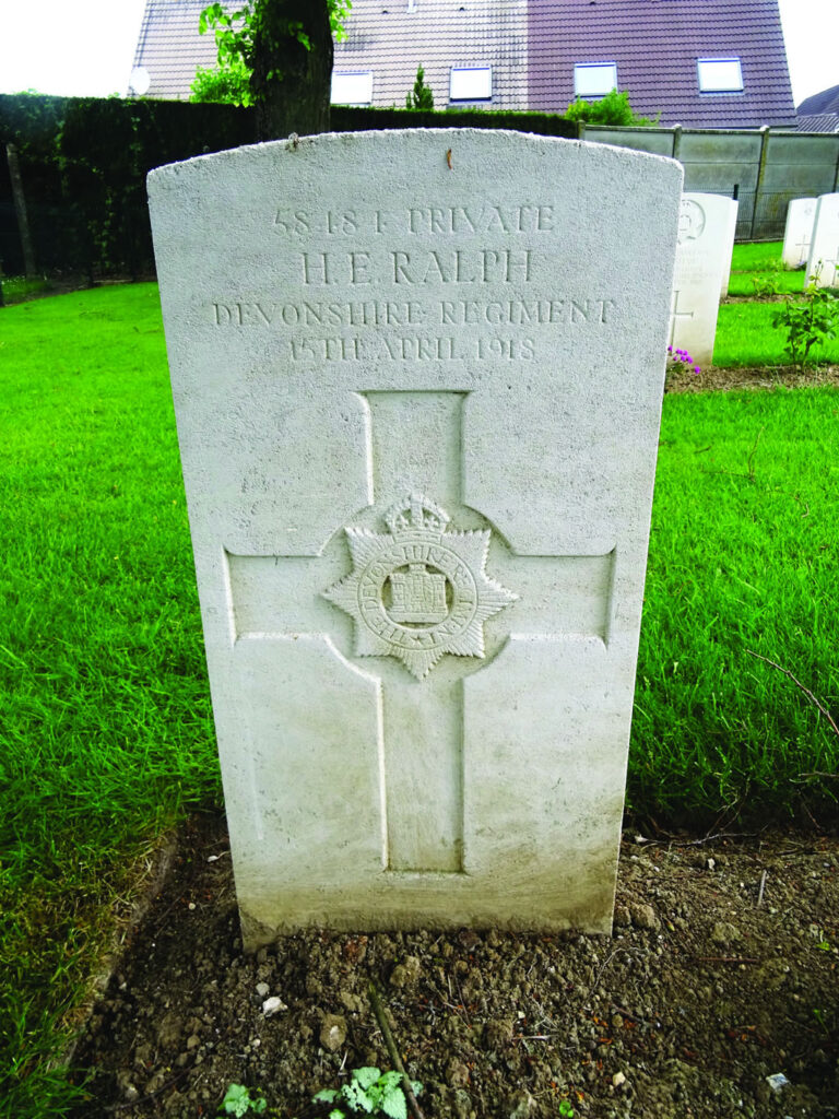 Private HAROLD EDGAR RALPH