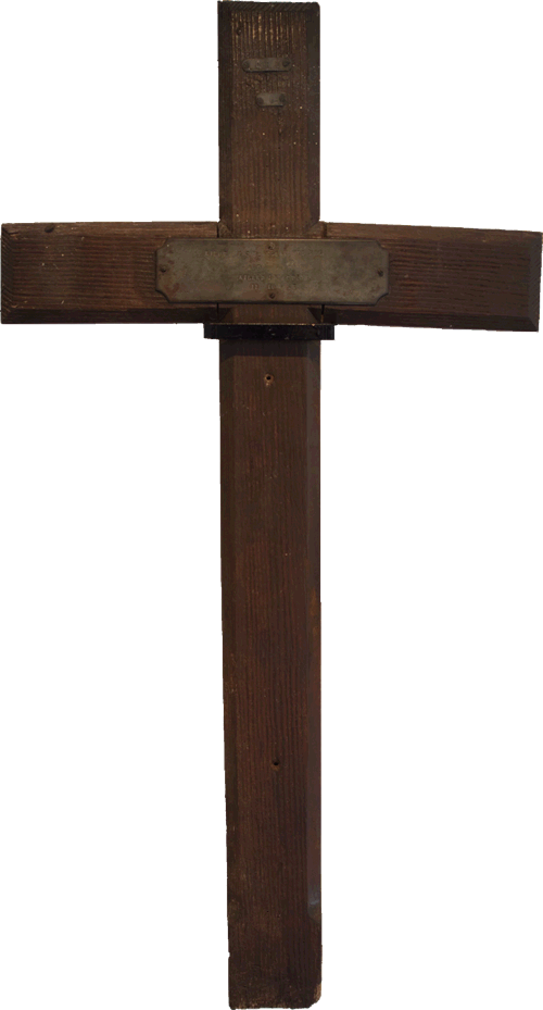 Frances Charles Erlin Clarke Battlefield Cross