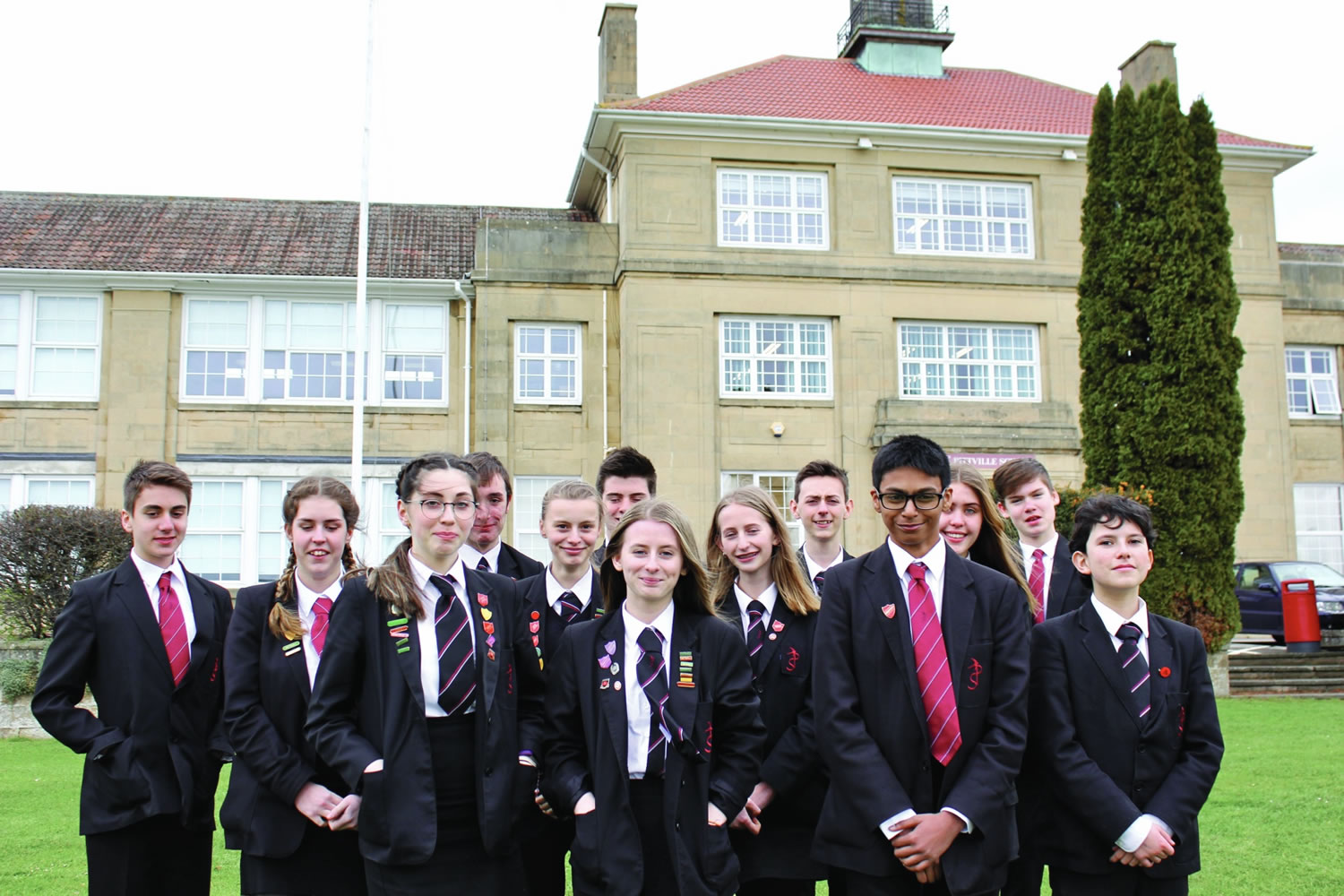 Students from Pittville School undertook the research into the individual soldiers’ stories. Credit: Pittville School.